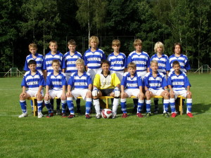 Equipe de football en maillots SPORTAMO