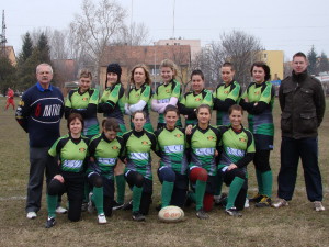 Ragby tým v dresech Bison Sportswear