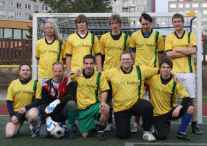 Equipe de football en maillots SPORTAMO