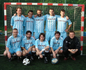 Equipe de football en maillots SPORTAMO