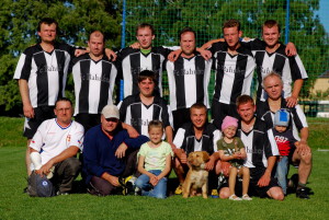 Equipe de football en maillots SPORTAMO