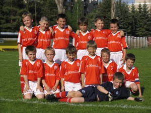 Equipe de football en maillots SPORTAMO