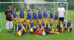 Equipe de football en maillots SPORTAMO