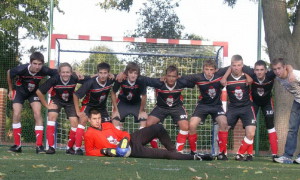 Equipe de football en maillots SPORTAMO