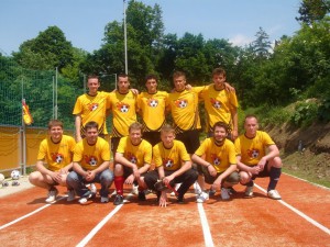 Equipe de football en maillots SPORTAMO