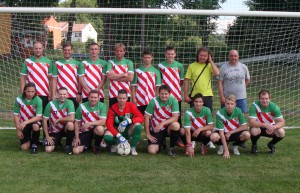 Equipe de football en maillots SPORTAMO