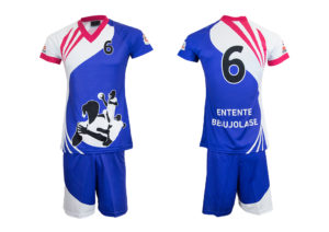 Maillot et short de handball personnalisés